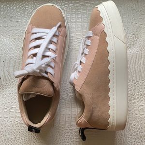 Delicate pink Chloe sneakers